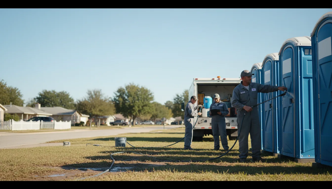 Long-Term Portable Toilet Rental in Chelsea, IA near me